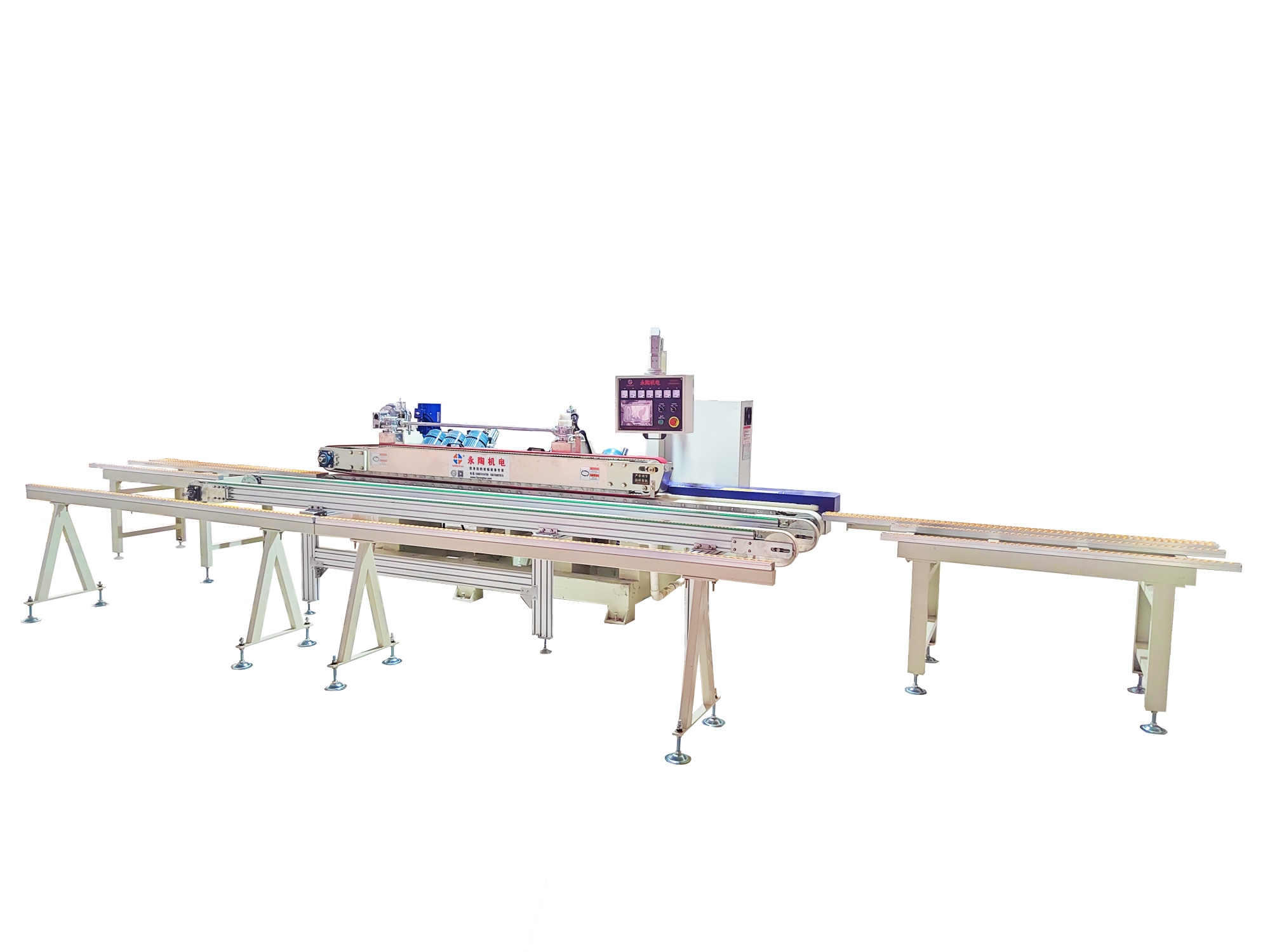 Sintered stone 45 degree chamfering machine